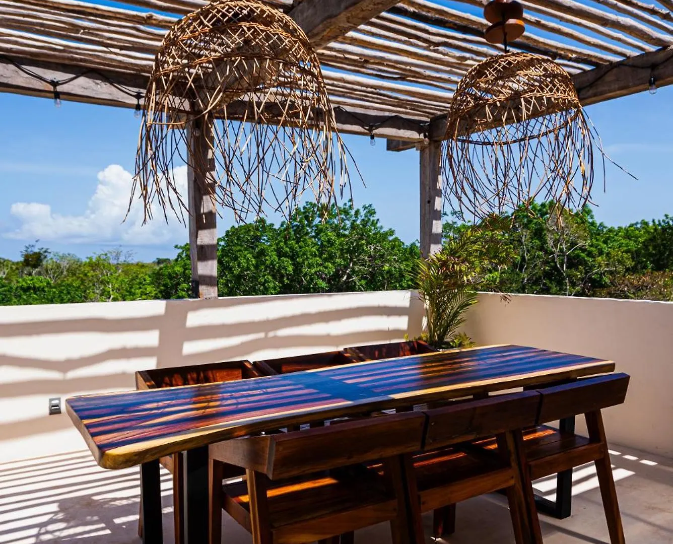 Penthouse With Private Jungle, Pool, Downtown Apartment Tulum